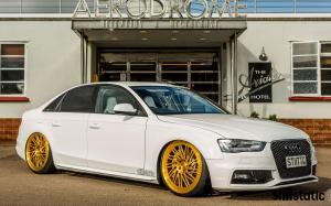 Audi A4 Sedan on Vossen Wheels (LC-105T) 2016 года